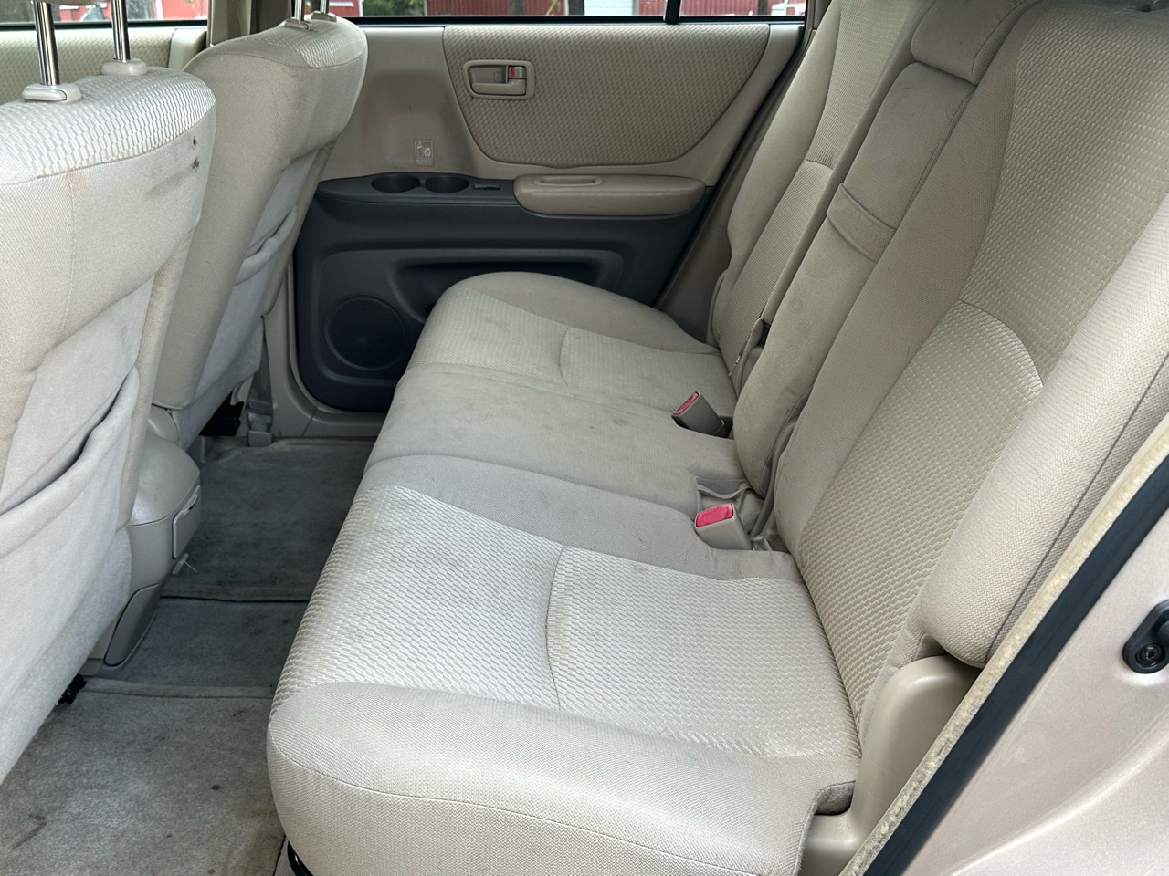 Toyota Highlander rear seats